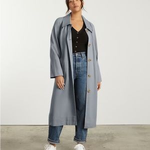 Everlane The Gathered Drape Trench